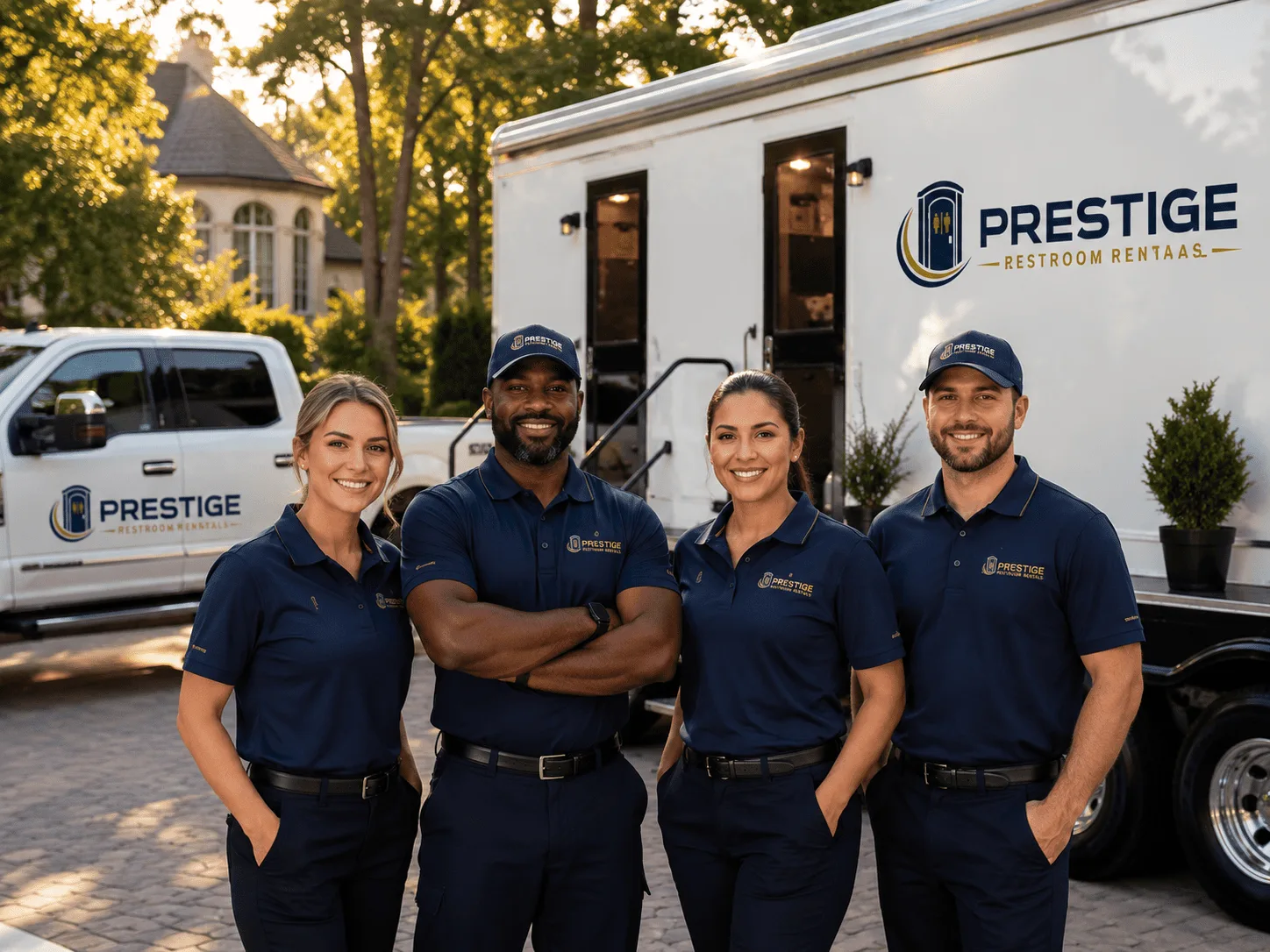 Trusted Luxury Portable Restrooms company in Dawn, TX